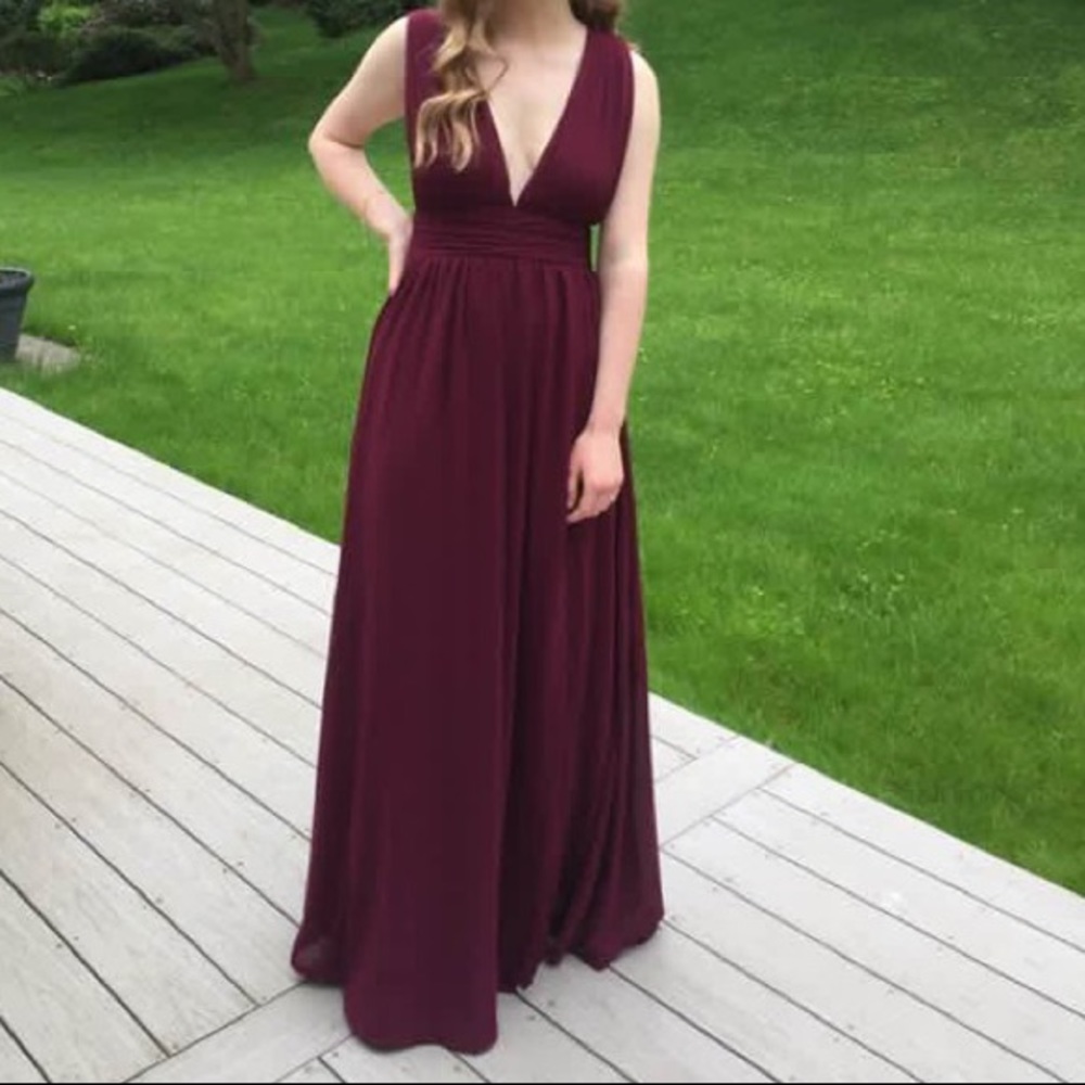Burgundy Maxi Dress